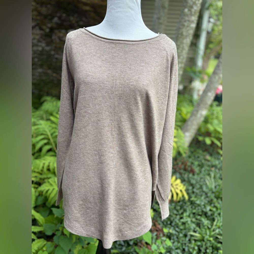 Dreamers Warm Brown Knit Top